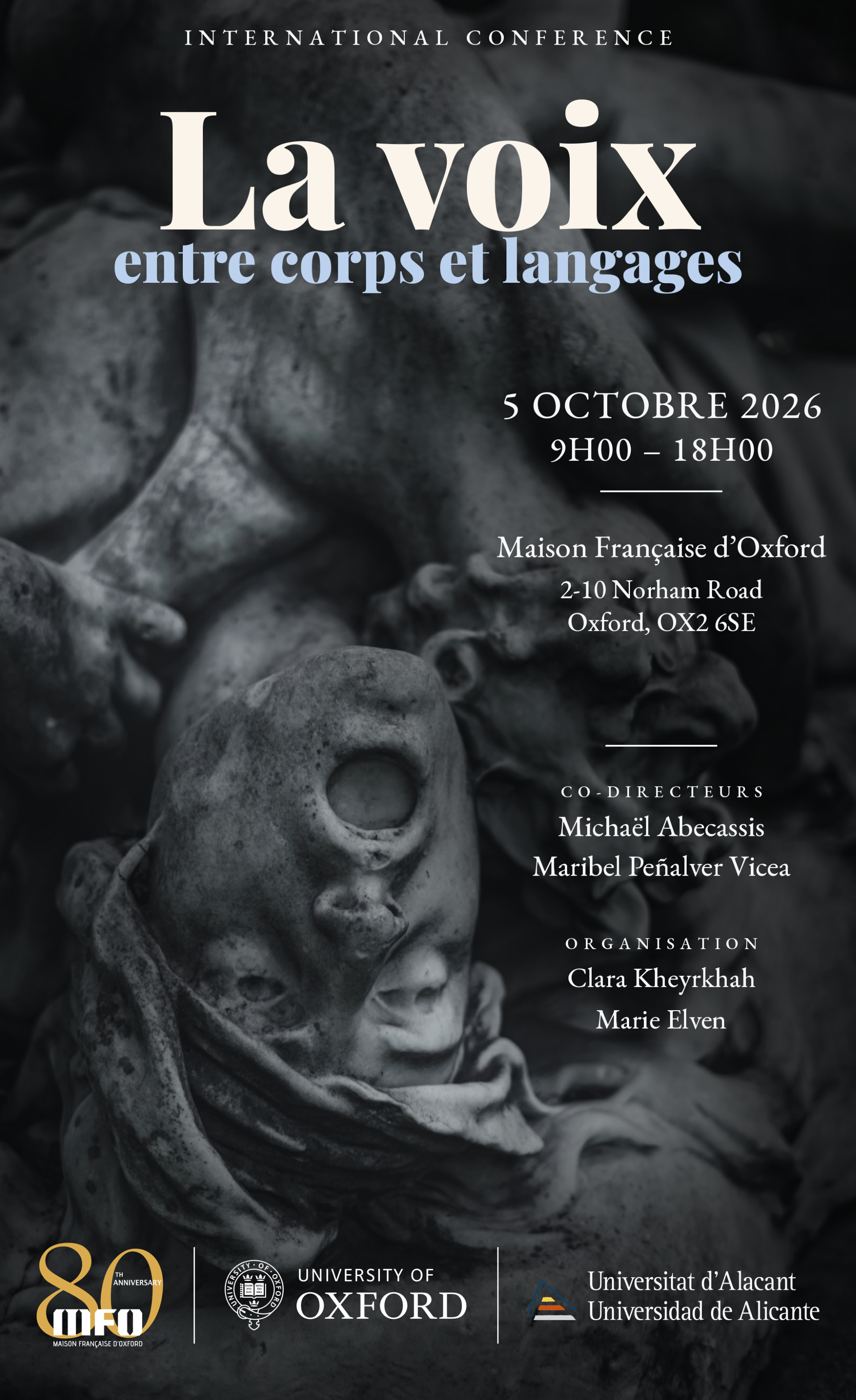 Conférence La voix entre corps et langages
