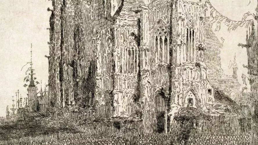 ensor the cathedral