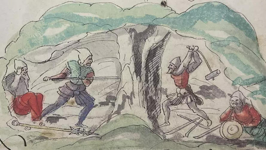 Das Schwazer Bergbuch. Der Bochumen Entwurf von 1554 Faksimile, Christoph Bartels, Andreas Bingener, Rainer Slotta (ed.), Band I, Bochum