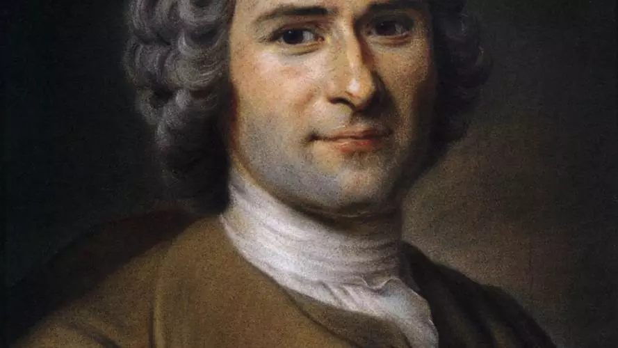 maurice quentin de la tour  portrait of jean jacques rousseau  wga12360