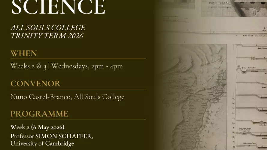 seminar in early modern science